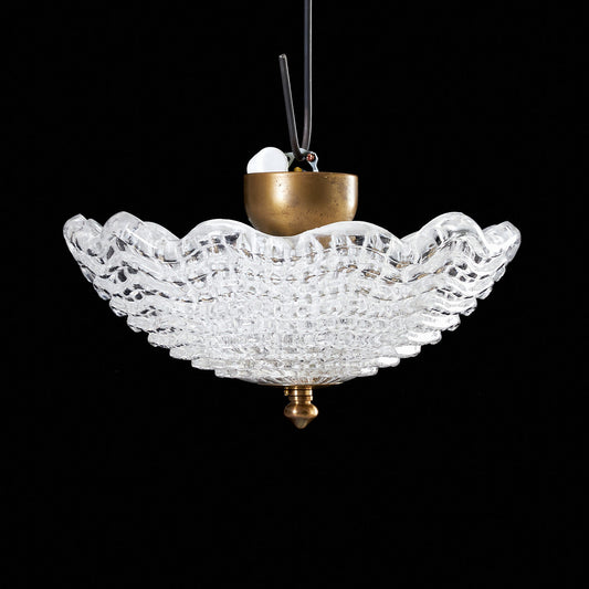 Carl Fagerlund, Ceiling lamp, Orrefors